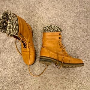 Tan Winter Boots